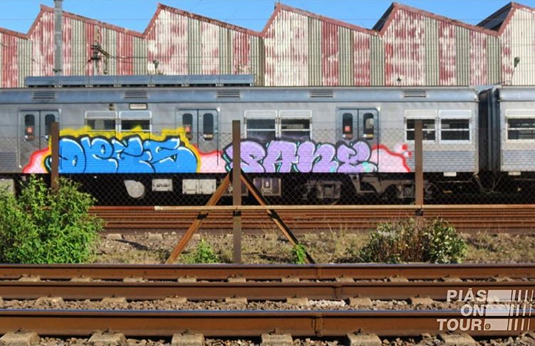 Vídeo de graffiti em trens Piás on Tour - Porto Alegre (temp. 1 EP. 1)